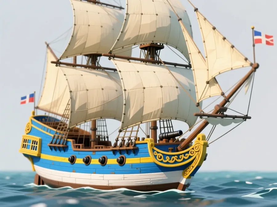 A merchant brig