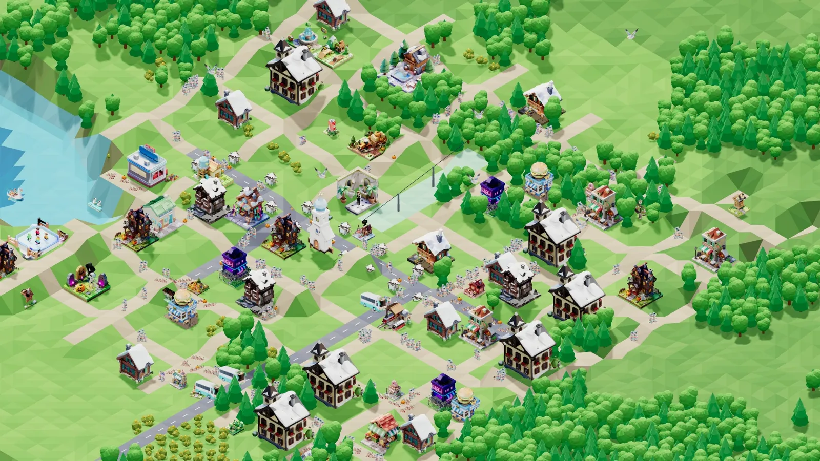 Schneeberg in Holiday Empire — gameplay screenshot
